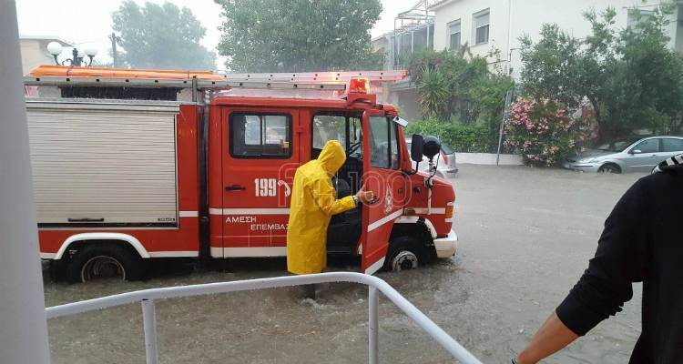 Ανάγκη άμεσης αποκατάστασης των ζημιών που προκλήθηκαν από την πρωτοφανή κακοκαιρία της 17ης Ιουλίου