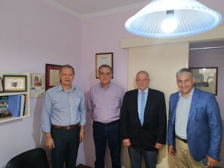 Συνάντηση με τον Πρόεδρο του ΕΛΓΟ – ΔΗΜΗΤΡΑ καθηγητή κ. Σέρκο Χαρουτουνιάν