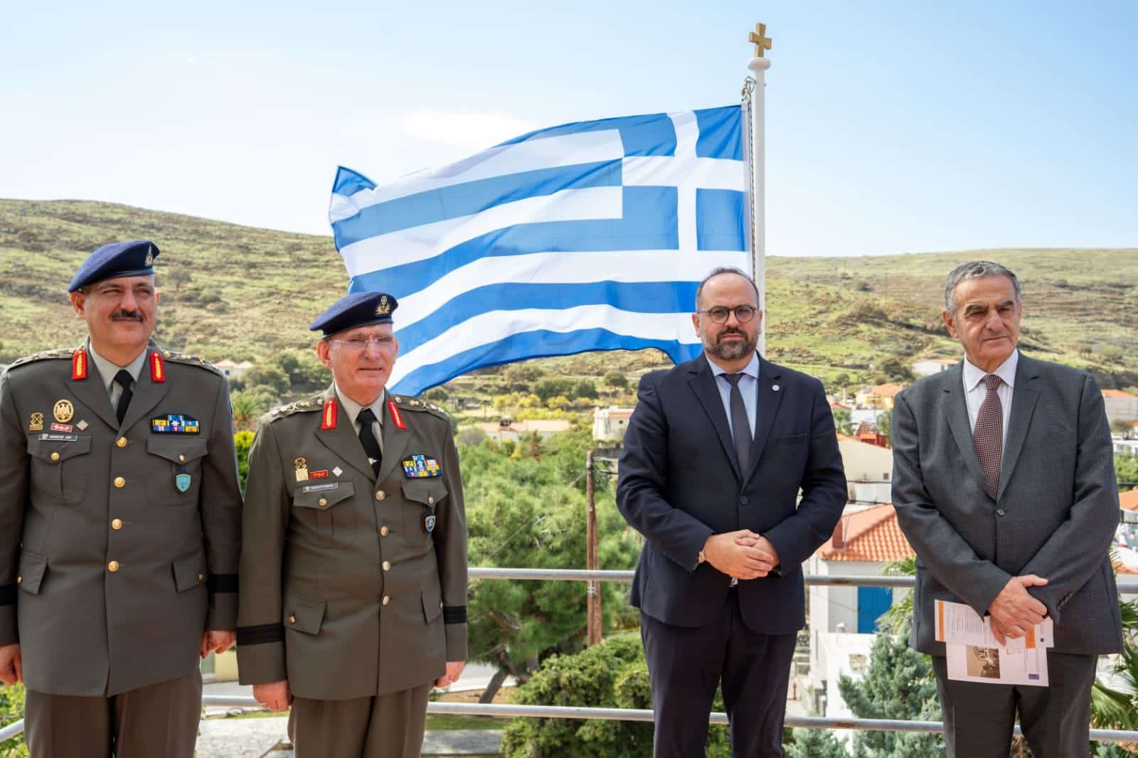 Στις εκδηλώσεις για την 114η επέτειο απελευθέρωσης του Αγίου Ευστράτιου ο Χαράλαμπος Αθανασίου